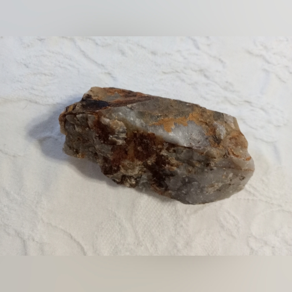 Raw Colorado smoke milk agate